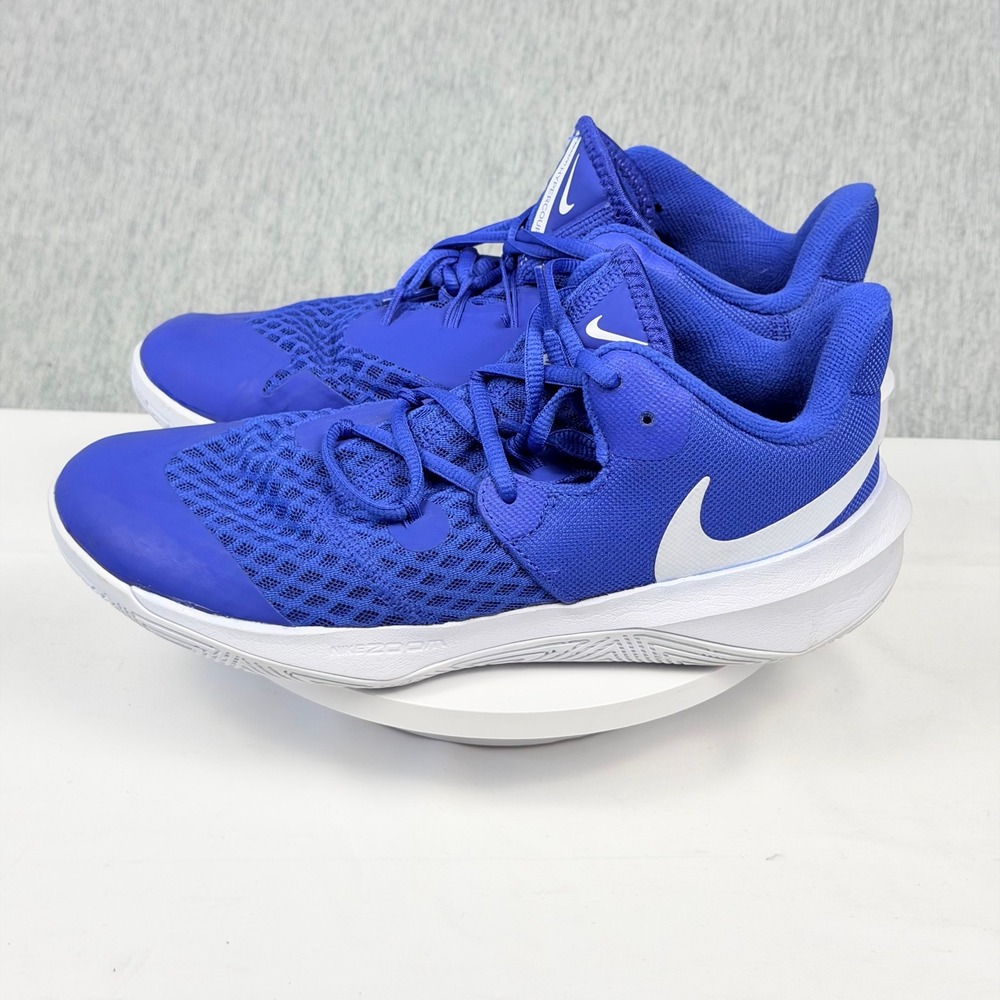Nike Zoom Hyperspeed Court Womens 8.5 Volleyball Shoes Blue White CI2963-410 - Picture 8 of 10
